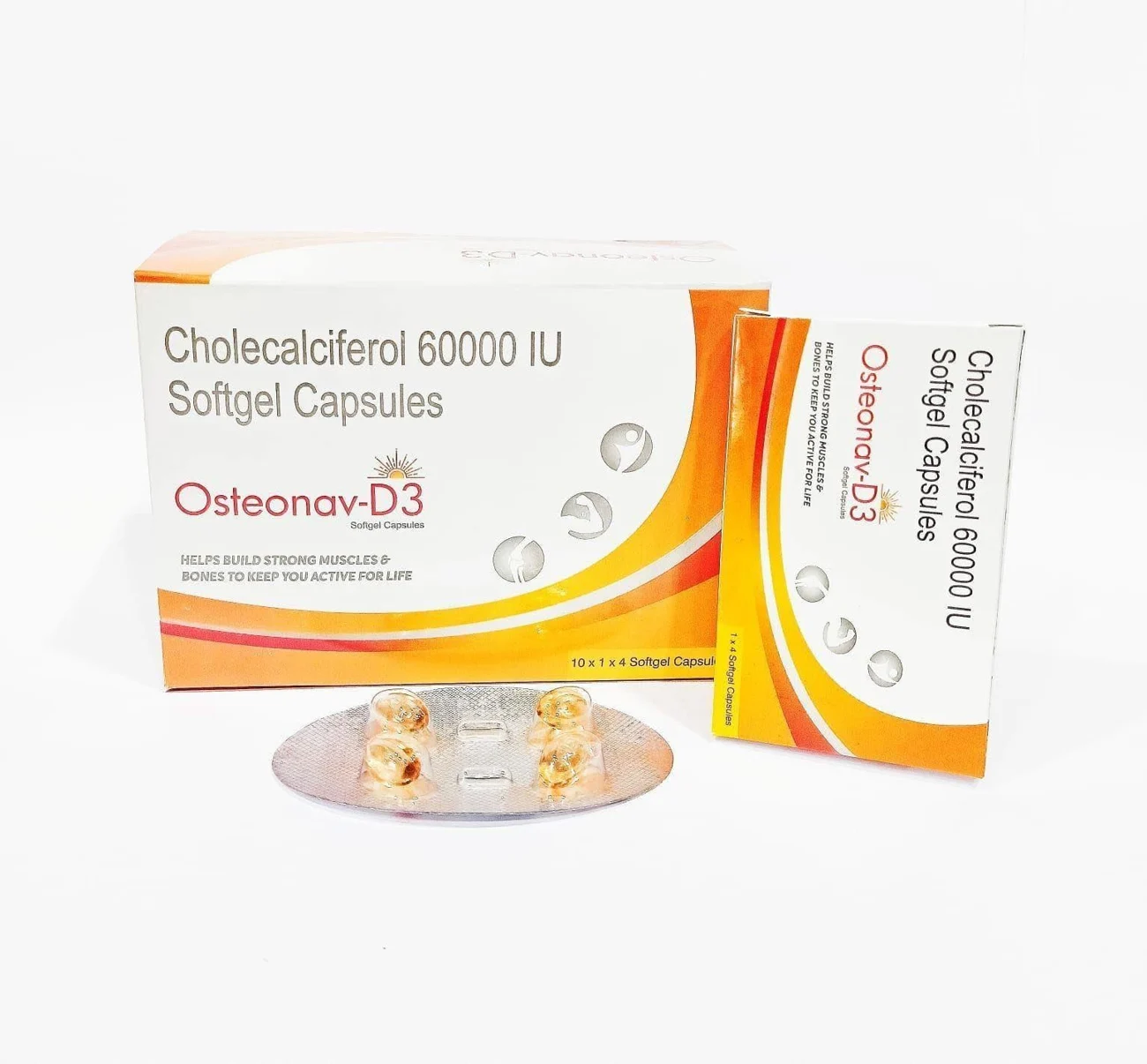 OSTEONAV-D3 SOFTGEL CAPSULE packaging
