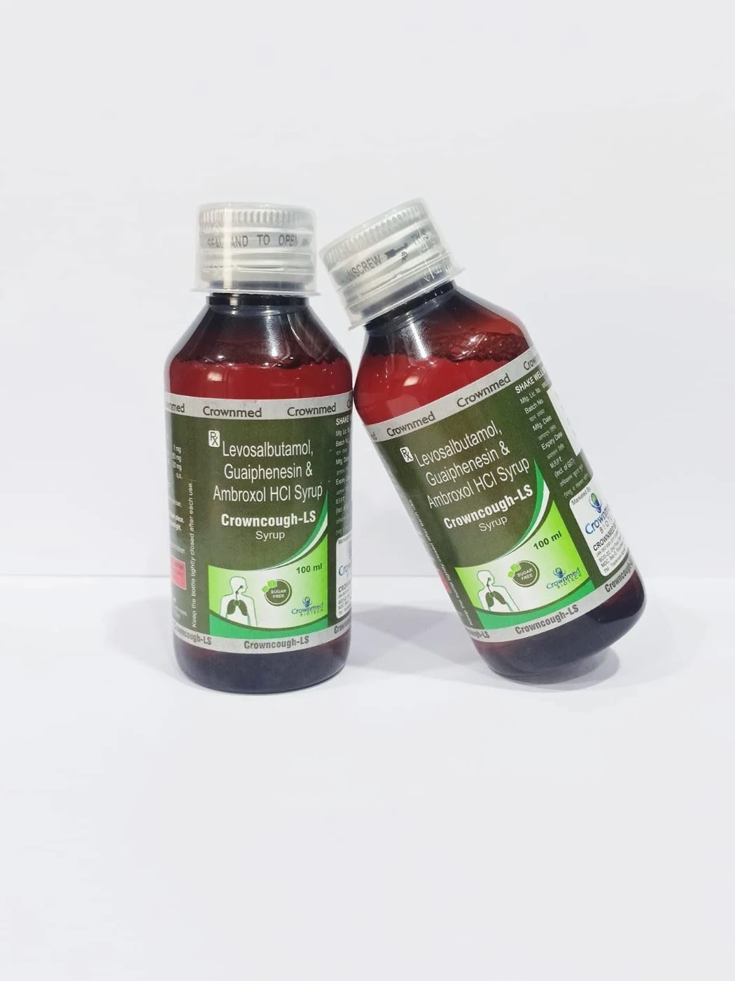 CROWNCOUGH-LS SYRUP packaging