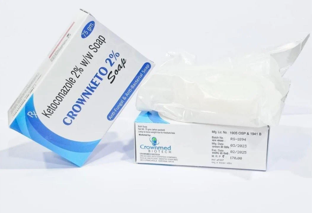 CROWNKETO 2% SOAP packaging